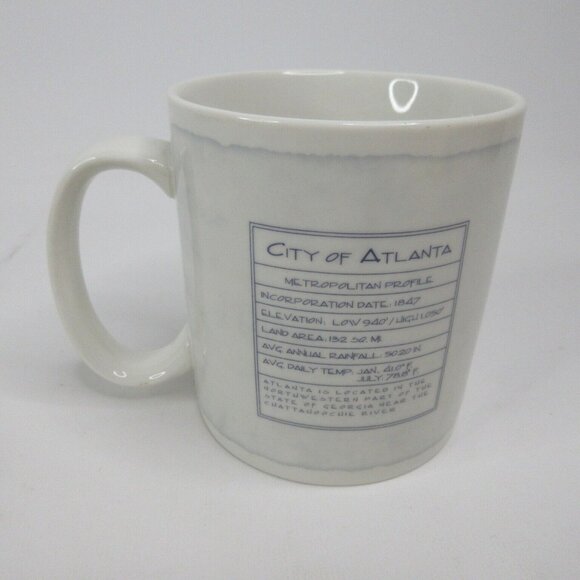 Starbucks Atlanta Georgia Hotlanta Coffee Mug Cup Architectural Series 2006 18oz - Picture 3 of 6